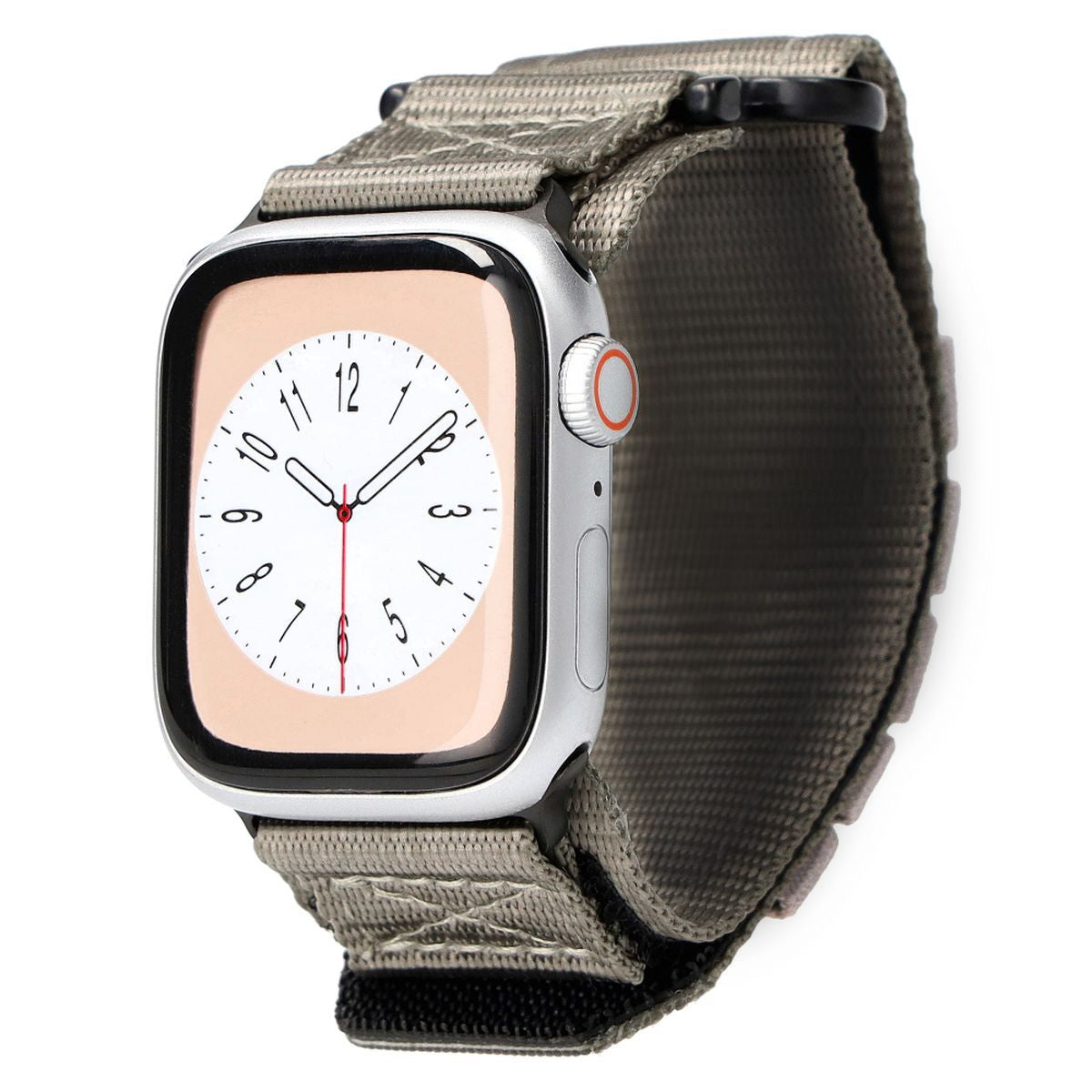 Sport-Armband für Apple Watch 38/40/41/42 mm, Bizon Strap Watch Adventure, Grau