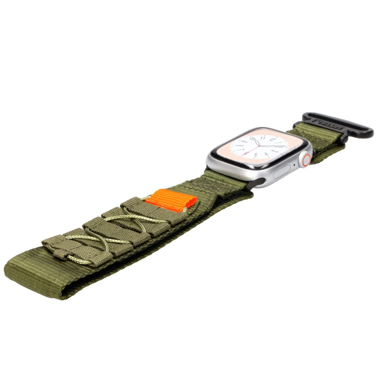 Sport-Armband für Apple Watch 38/40/41/42 mm, Bizon Strap Watch Adventure, Dunkelgrün