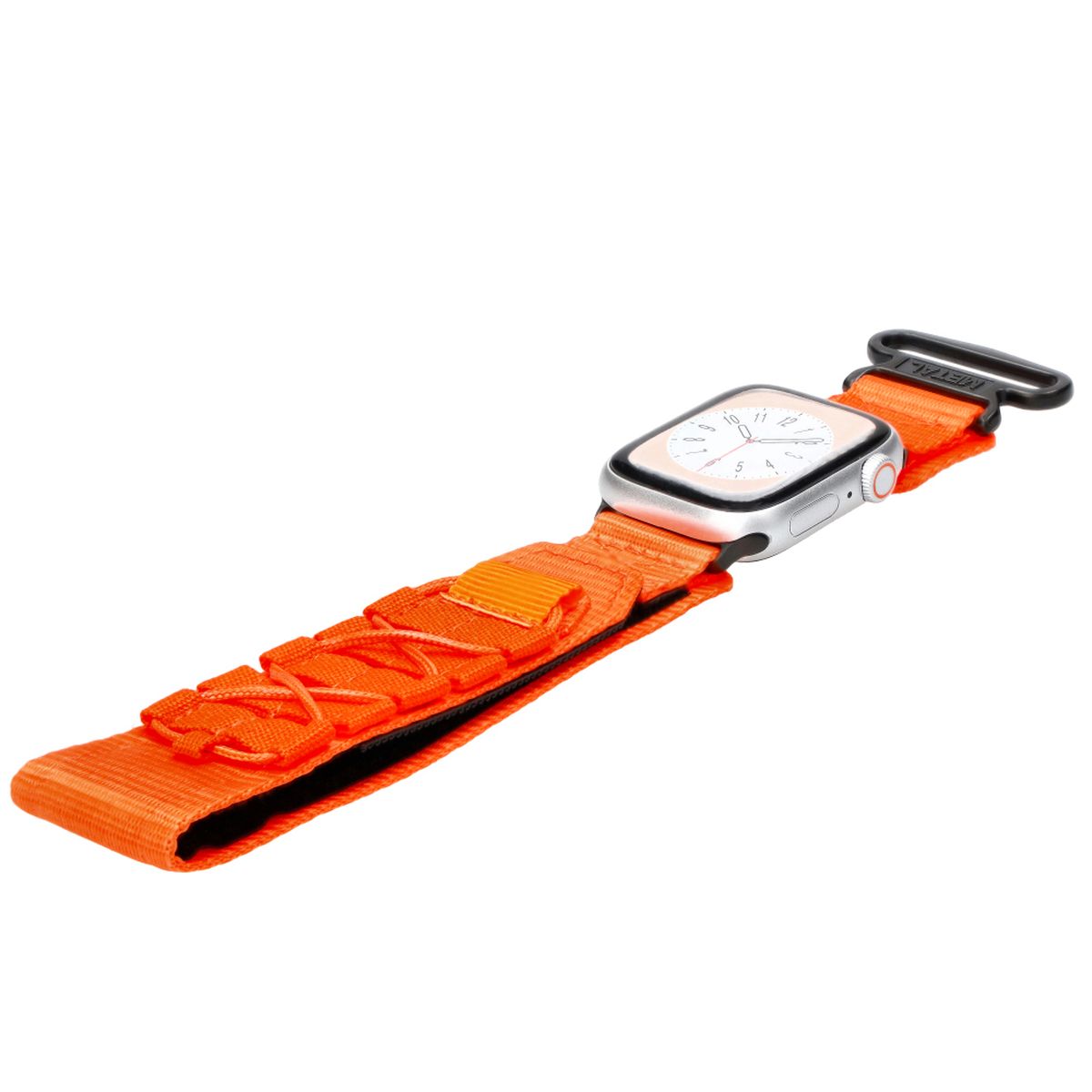Sport-Armband für Apple Watch 38/40/41/42 mm, Bizon Strap Watch Adventure, Orange