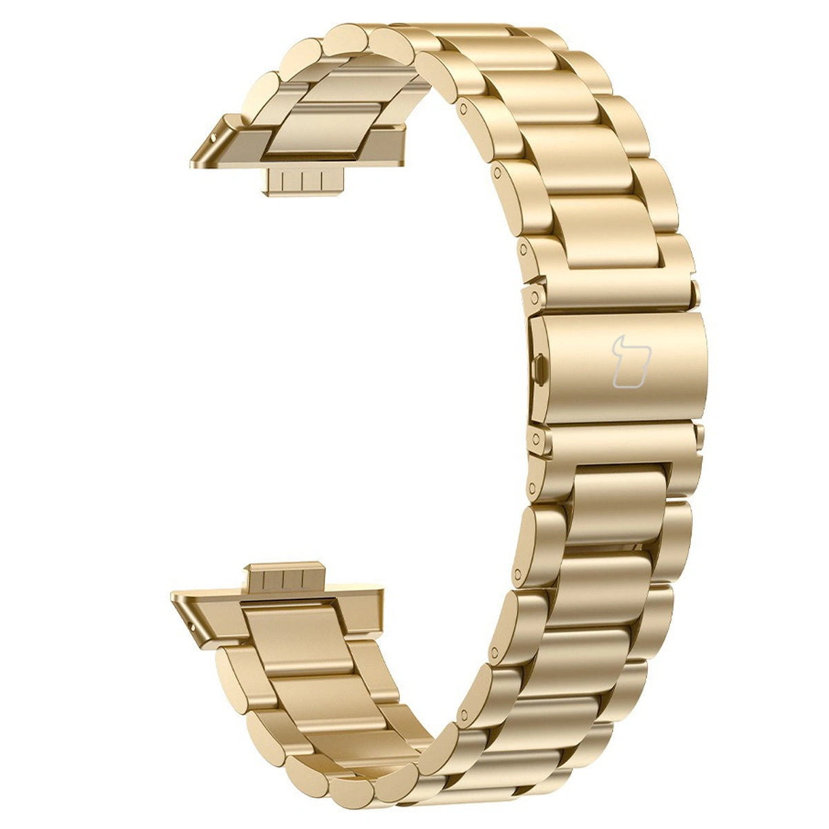 Edelstahl Armband für Huawei Watch Fit 4 Pro/Fit 4/Fit 3, Bizon Strap Watch Aura, Gold