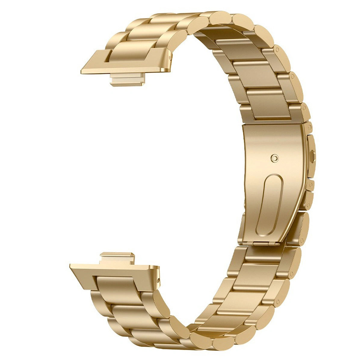 Edelstahl Armband für Huawei Watch Fit 4 Pro/Fit 4/Fit 3, Bizon Strap Watch Aura, Gold