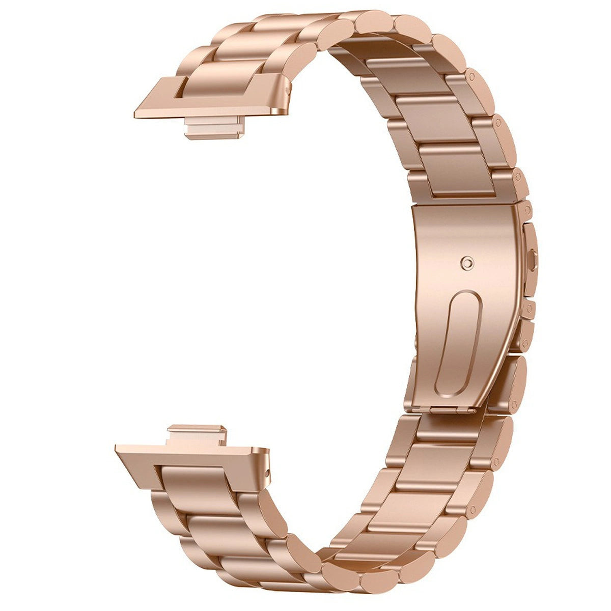 Edelstahl Armband für Huawei Watch Fit 4 Pro/Fit 4/Fit 3, Bizon Strap Watch Aura, Rosegold