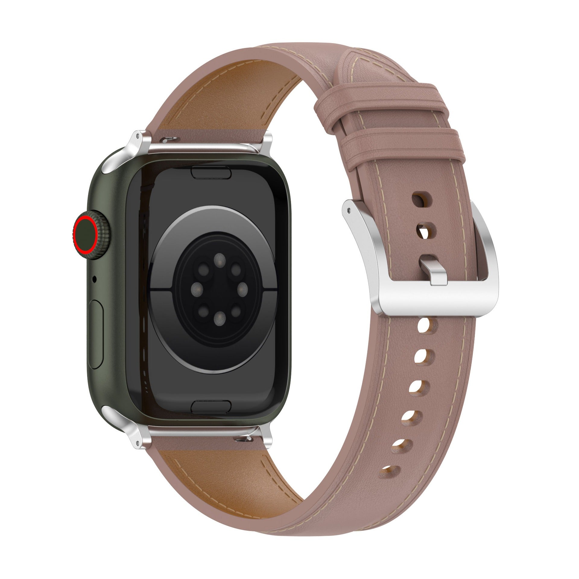 Armband für Apple Watch 38/40/41/42 mm, Bizon Strap Watch Casual, Rosa