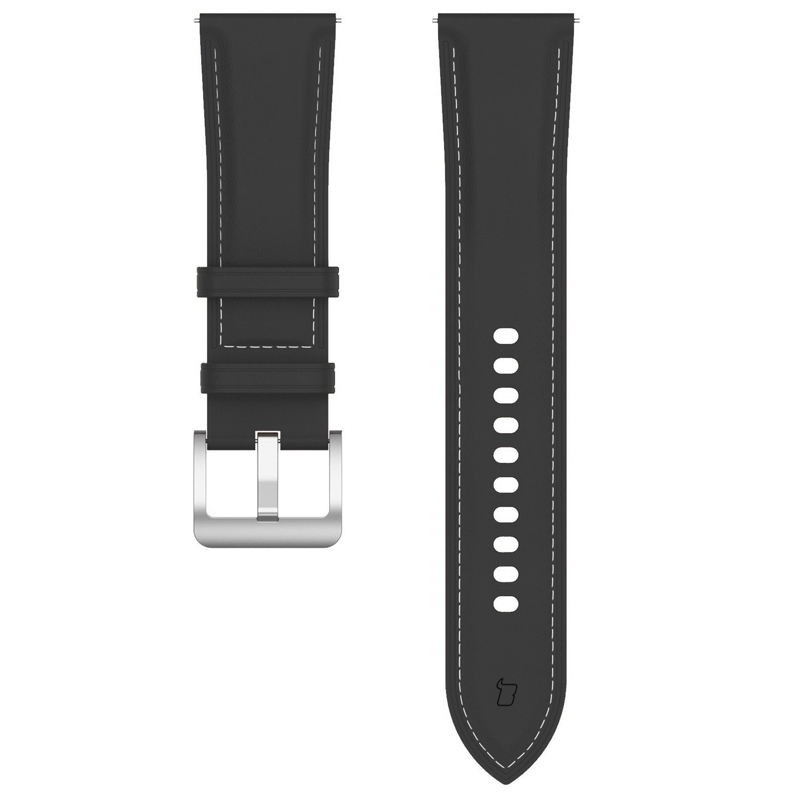Armband für Galaxy Watch FE/7/6/6 Classic/5/5Pro/4/4 Classic, Bizon Strap Watch Casual, Schwarz