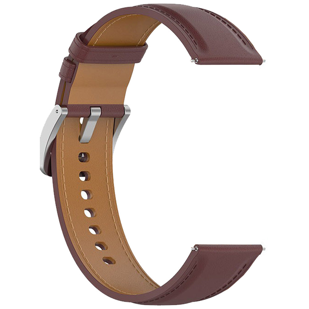 Armband für Galaxy Watch FE/7/6/6 Classic/5/5Pro/4/4 Classic, Bizon Strap Watch Casual, Dunkelbraun