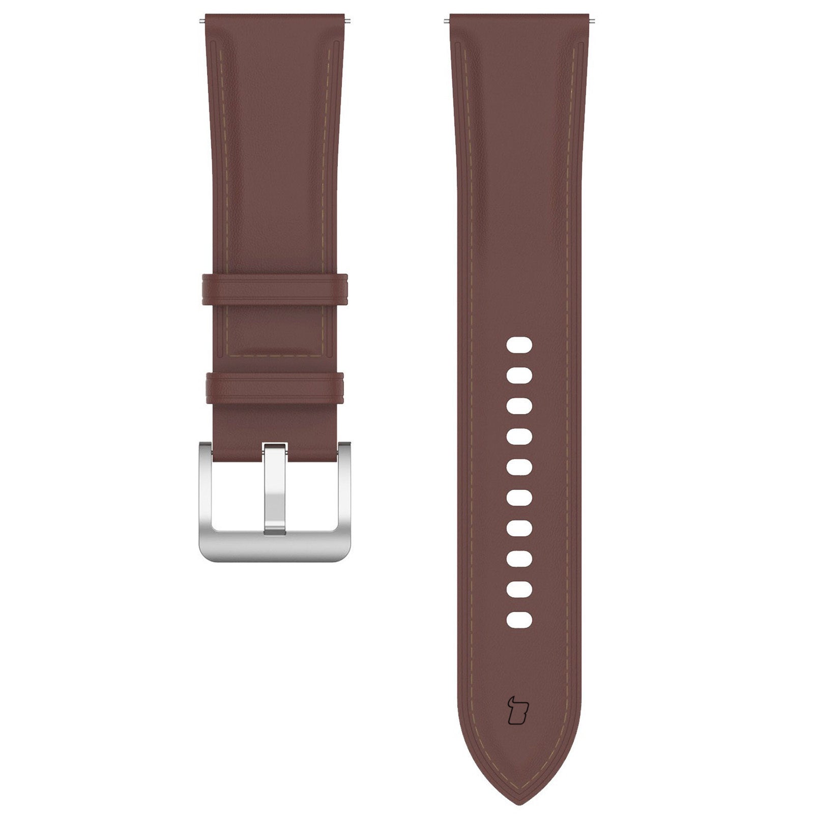 Armband für Galaxy Watch FE/7/6/6 Classic/5/5Pro/4/4 Classic, Bizon Strap Watch Casual, Dunkelbraun