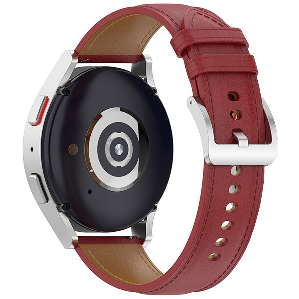 Armband für Galaxy Watch FE/7/6/6 Classic/5/5Pro/4/4 Classic, Bizon Strap Watch Casual, Rot
