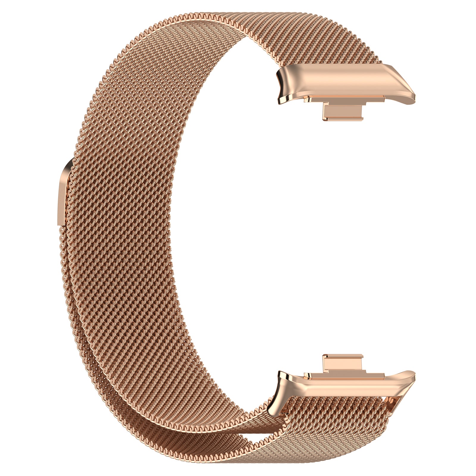 Armband für Xiaomi Redmi Watch 4 / Band 8 Pro, Bizon Strap Watch Chain, Rose Gold