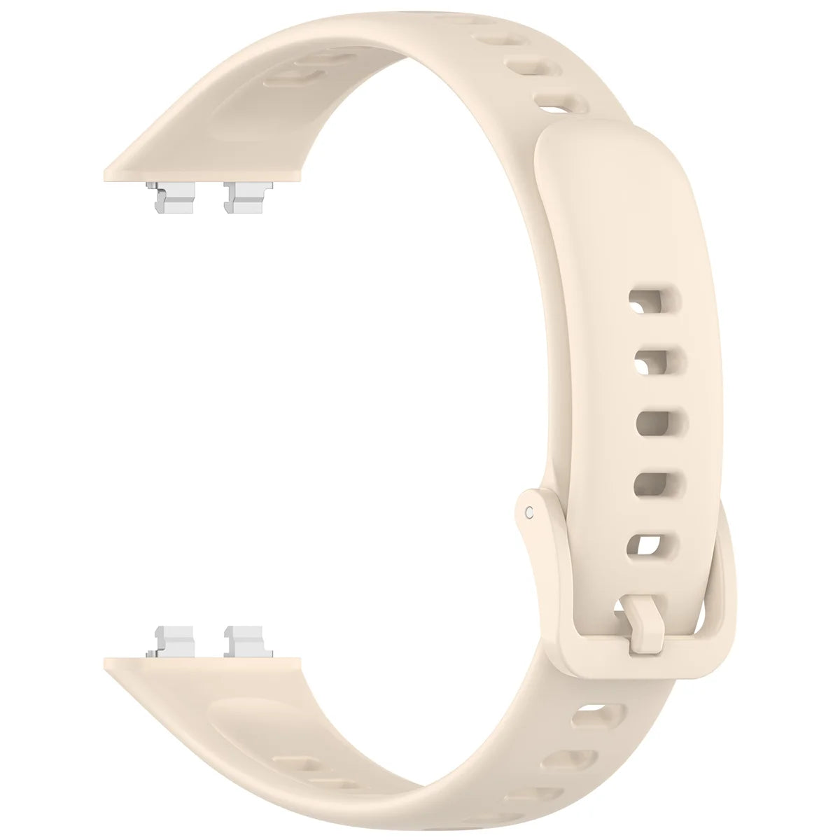 Armband für Huawei Band 11 / 11 Pro, Bizon Strap Watch Silicone, Beige