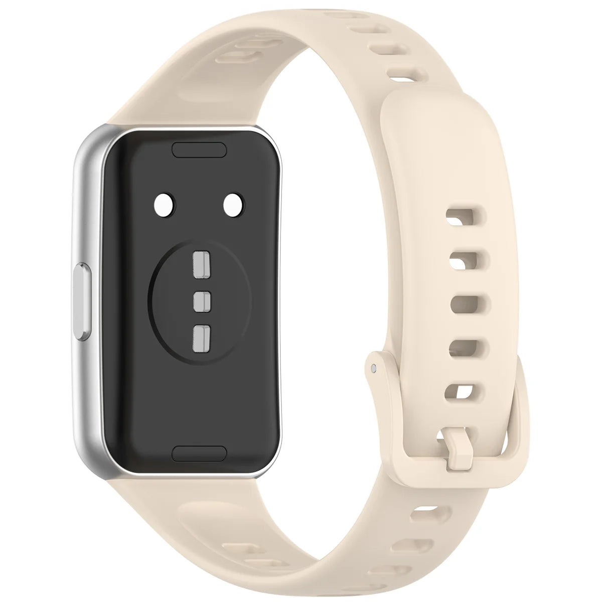 Armband für Huawei Band 11 / 11 Pro, Bizon Strap Watch Silicone, Beige