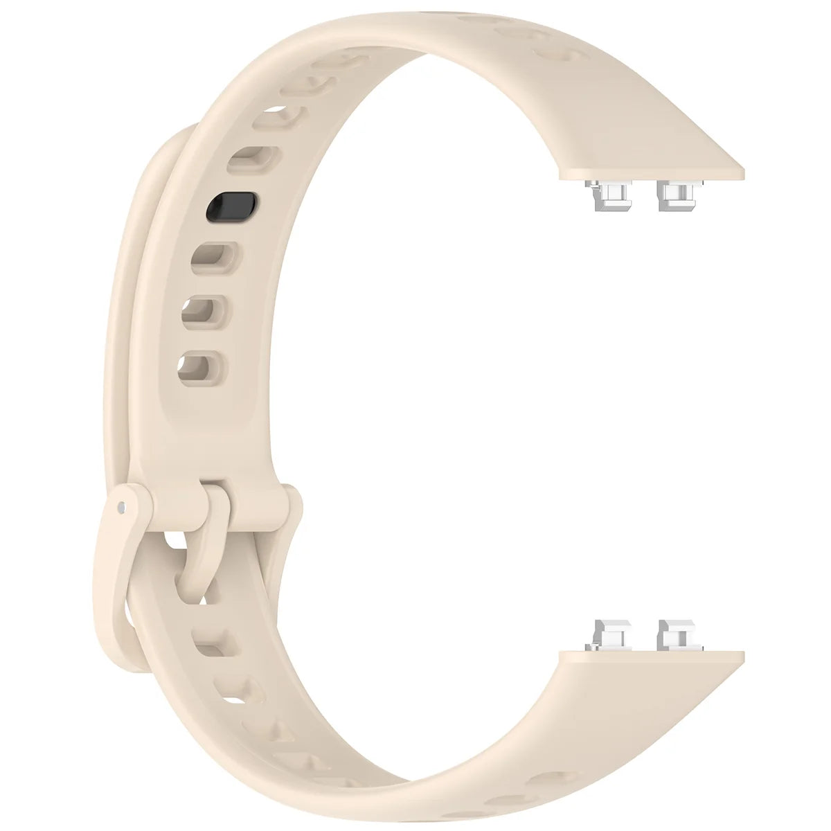 Armband für Huawei Band 11 / 11 Pro, Bizon Strap Watch Silicone, Beige