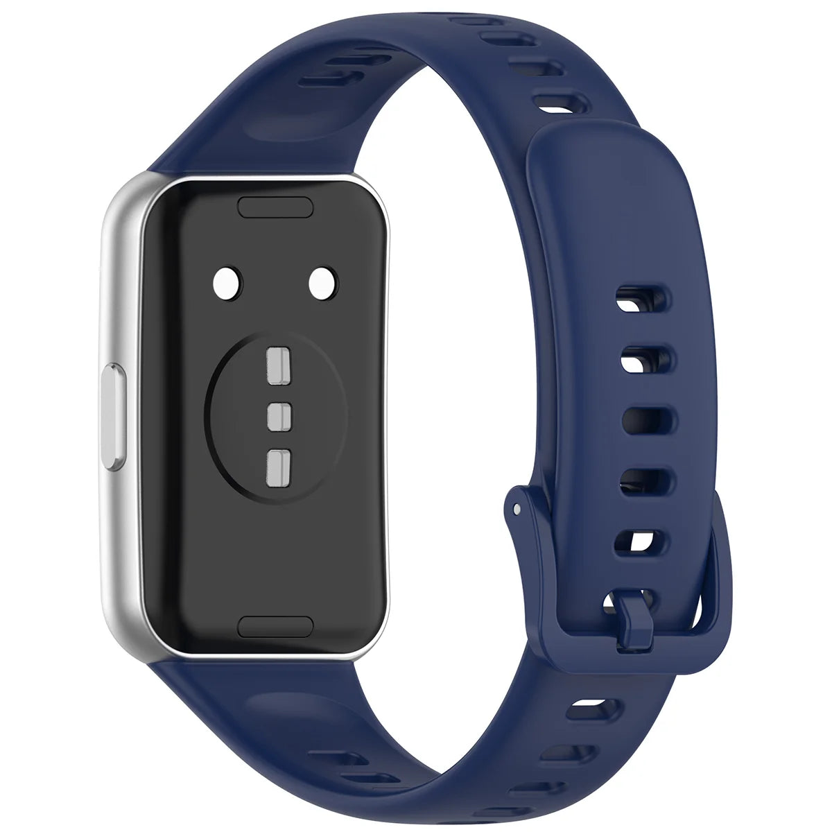 Armband für Huawei Band 11 / 11 Pro, Bizon Strap Watch Silicone, Dunkelblau