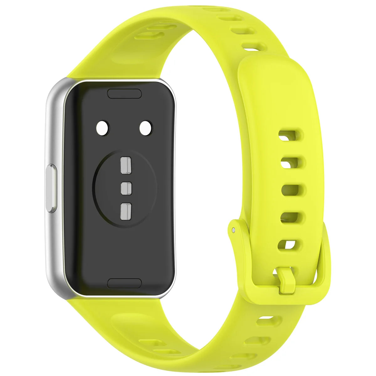 Armband für Huawei Band 11 / 11 Pro, Bizon Strap Watch Silicone, Zitrone