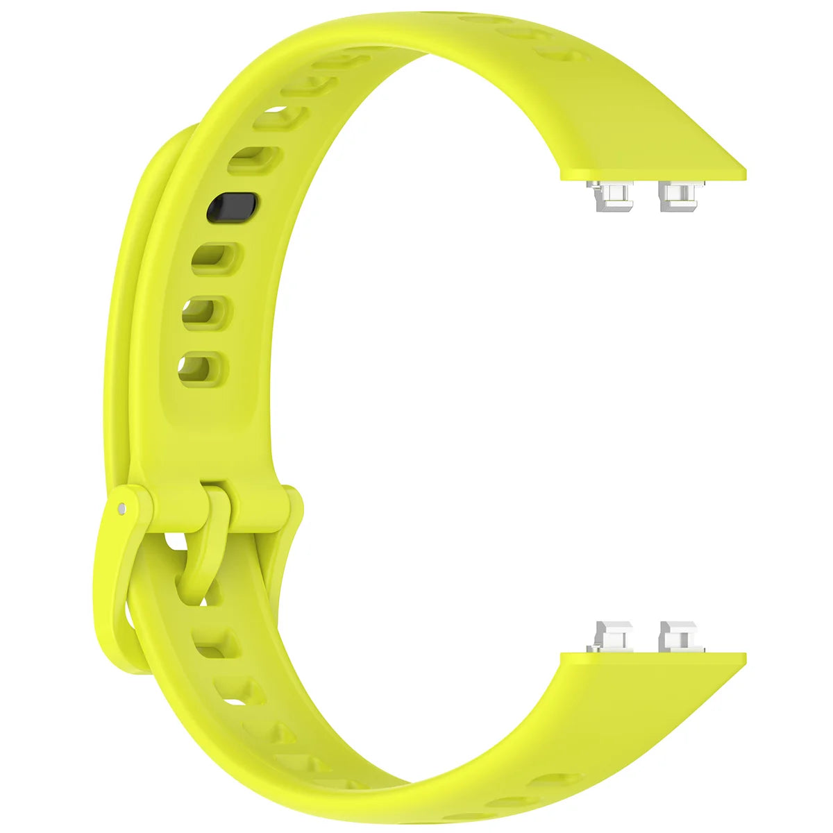 Armband für Huawei Band 11 / 11 Pro, Bizon Strap Watch Silicone, Zitrone
