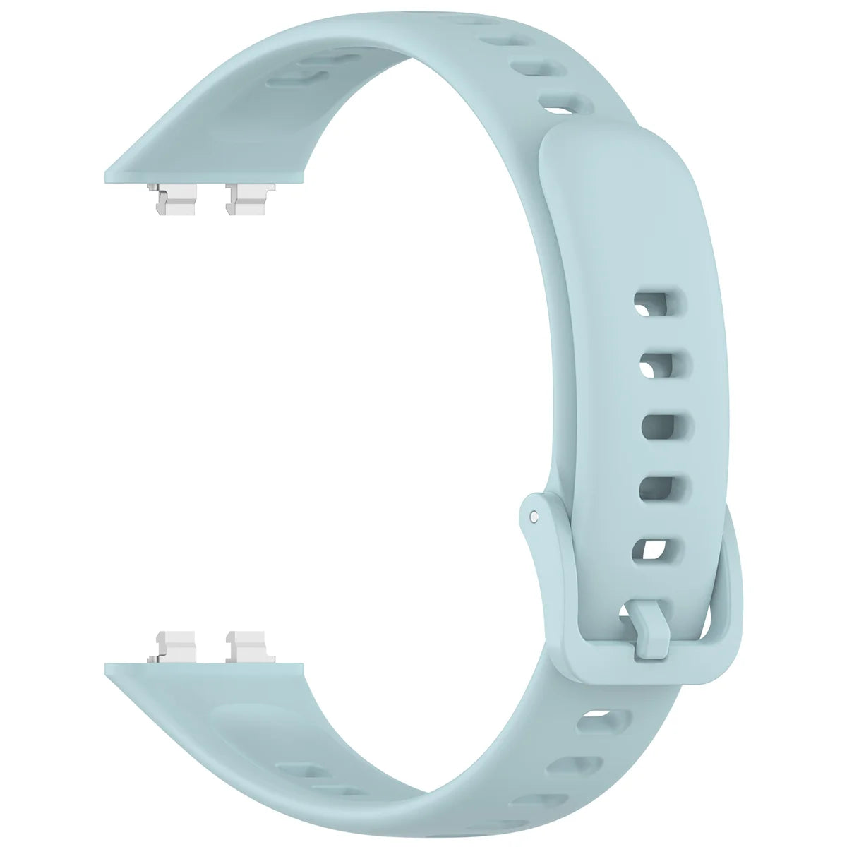Armband für Huawei Band 11 / 11 Pro, Bizon Strap Watch Silicone, Hellblau