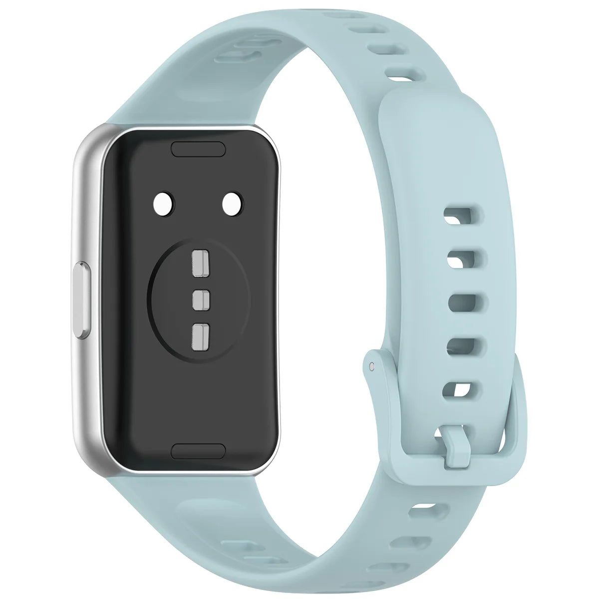 Armband für Huawei Band 11 / 11 Pro, Bizon Strap Watch Silicone, Hellblau