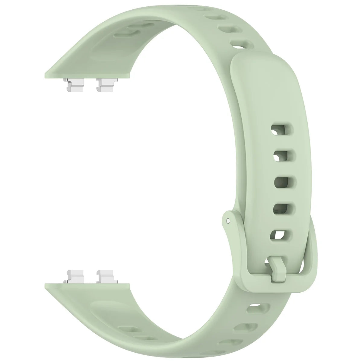 Armband für Huawei Band 11 / 11 Pro, Bizon Strap Watch Silicone, Hellgrün