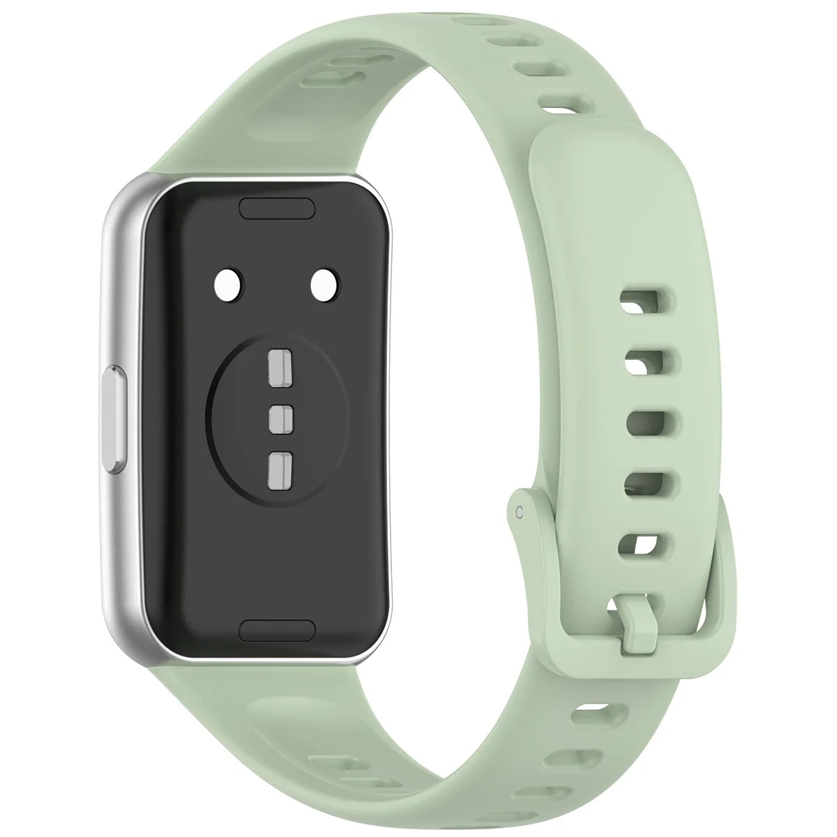 Armband für Huawei Band 11 / 11 Pro, Bizon Strap Watch Silicone, Hellgrün