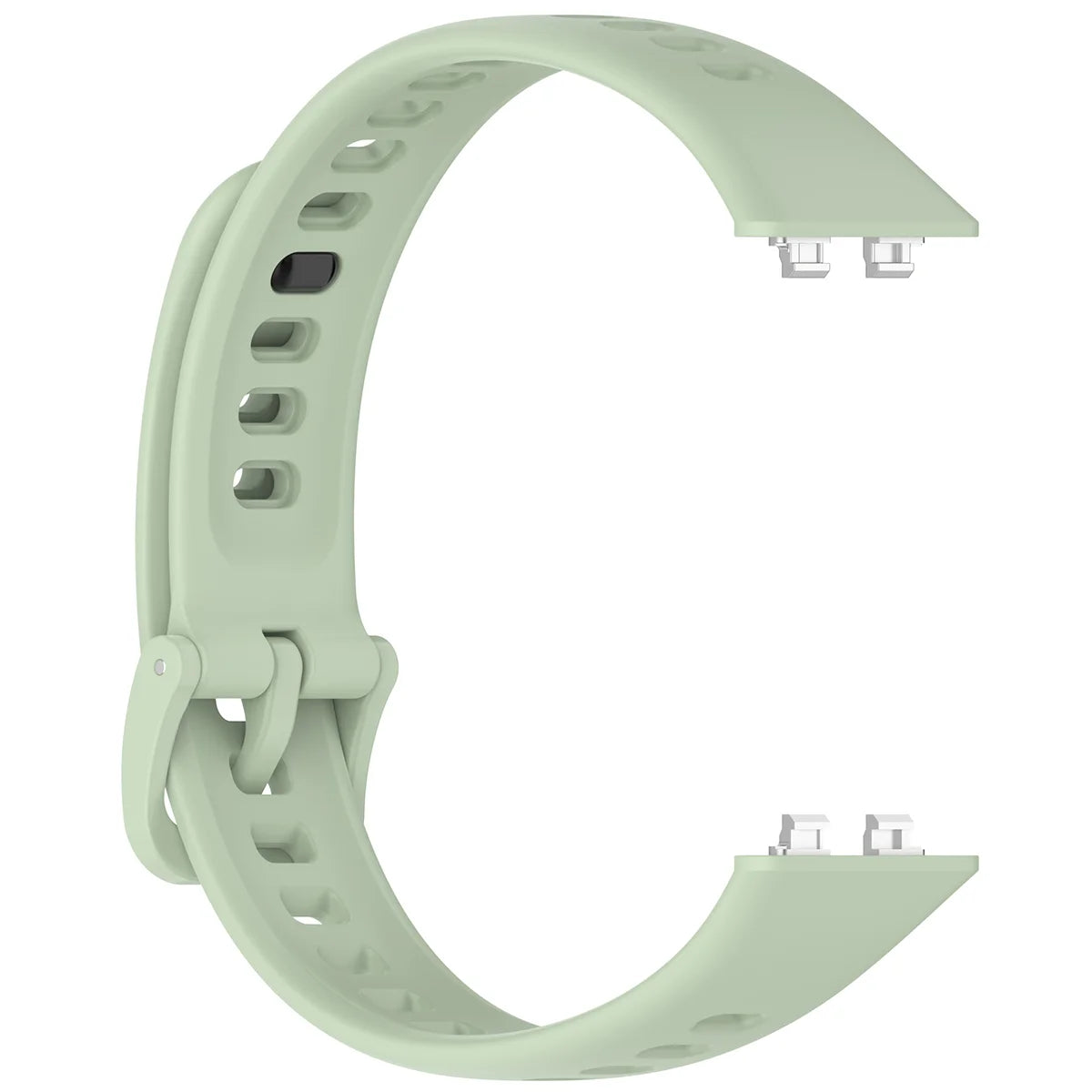 Armband für Huawei Band 11 / 11 Pro, Bizon Strap Watch Silicone, Hellgrün