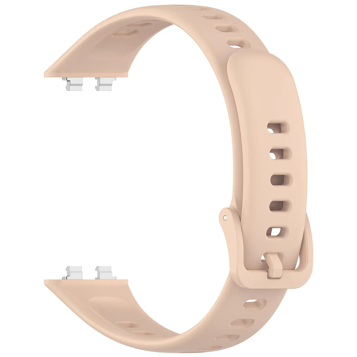 Armband für Huawei Band 11 / 11 Pro, Bizon Strap Watch Silicone, Hellrosa