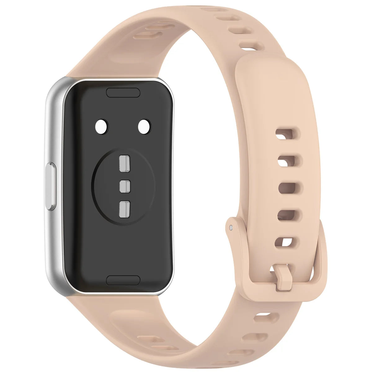 Armband für Huawei Band 11 / 11 Pro, Bizon Strap Watch Silicone, Hellrosa