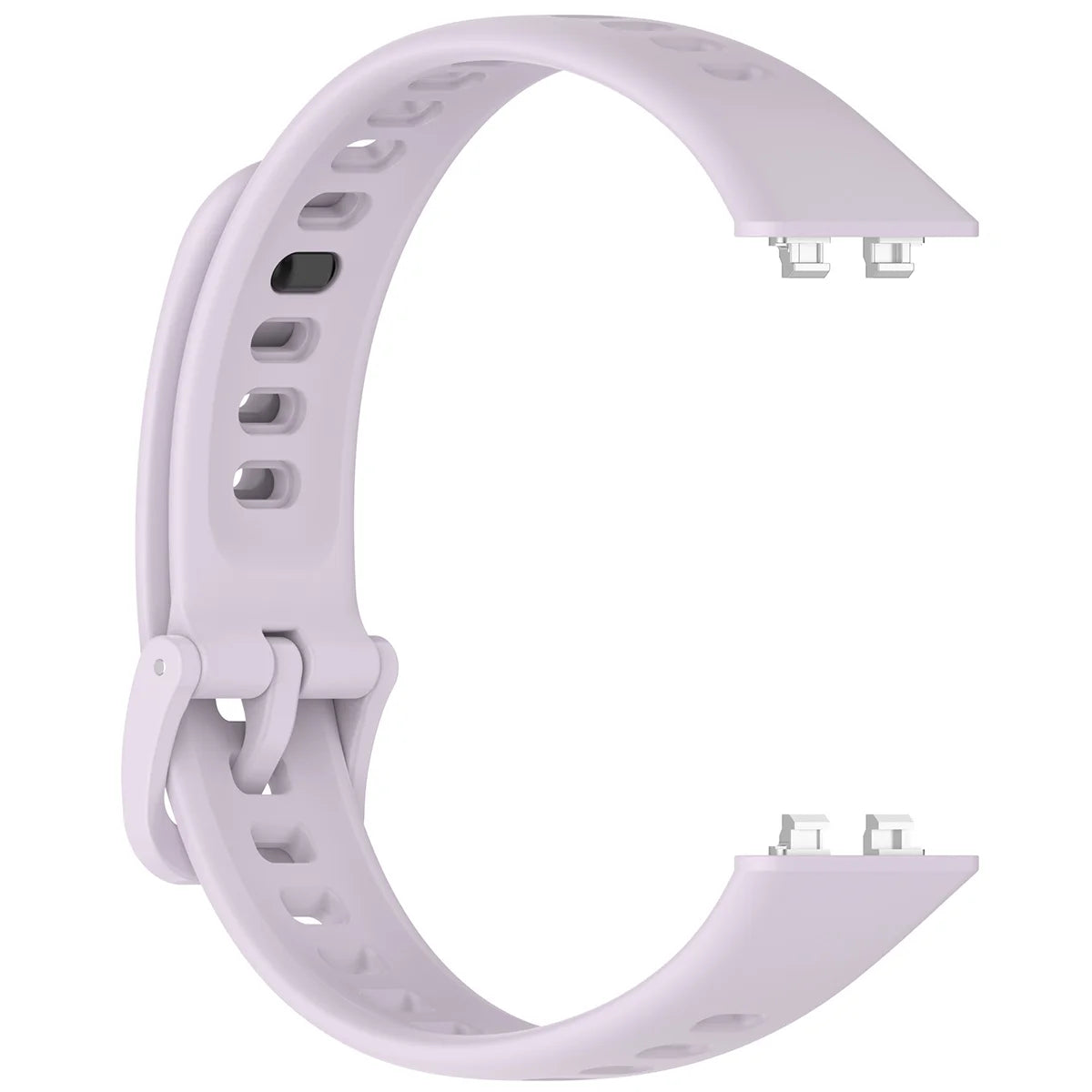 Armband für Huawei Band 11 / 11 Pro, Bizon Strap Watch Silicone, Hellviolett