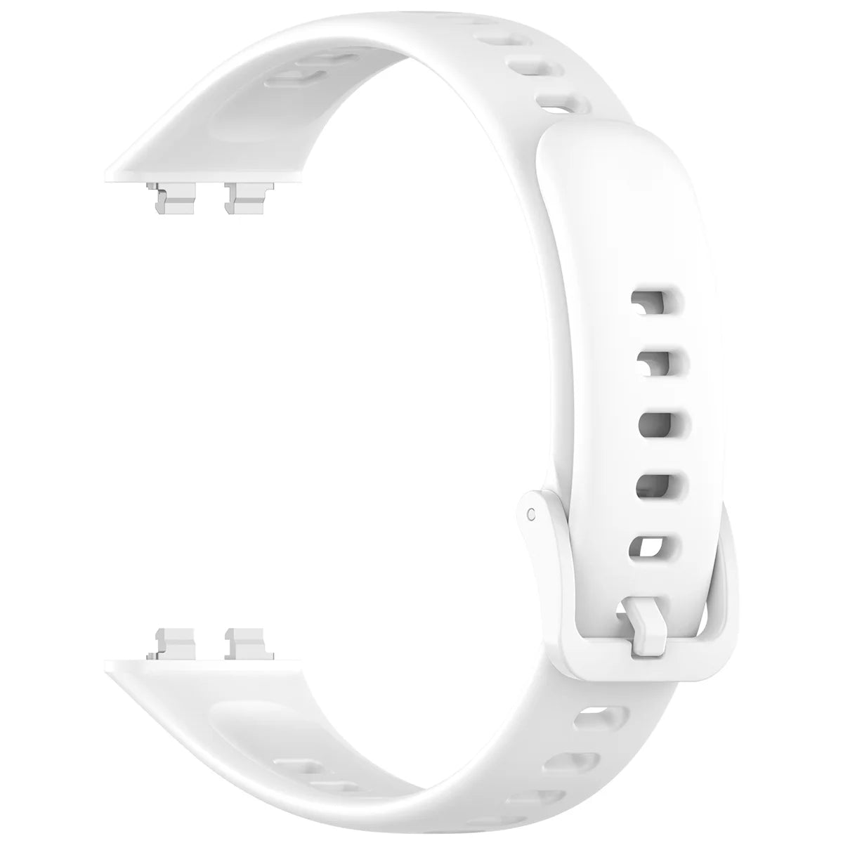 Armband für Huawei Band 11 / 11 Pro, Bizon Strap Watch Silicone, Weiß
