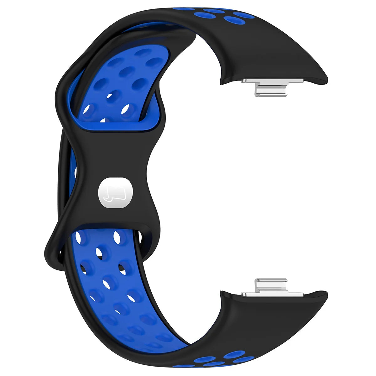 Armband für Xiaomi Redmi Watch 4 / 6 / 5, Xiaomi Smart Band 8 Pro / 9 Pro / 10 Pro, Bizon Strap Watch Octo, Schwarz-Blau (4/6)