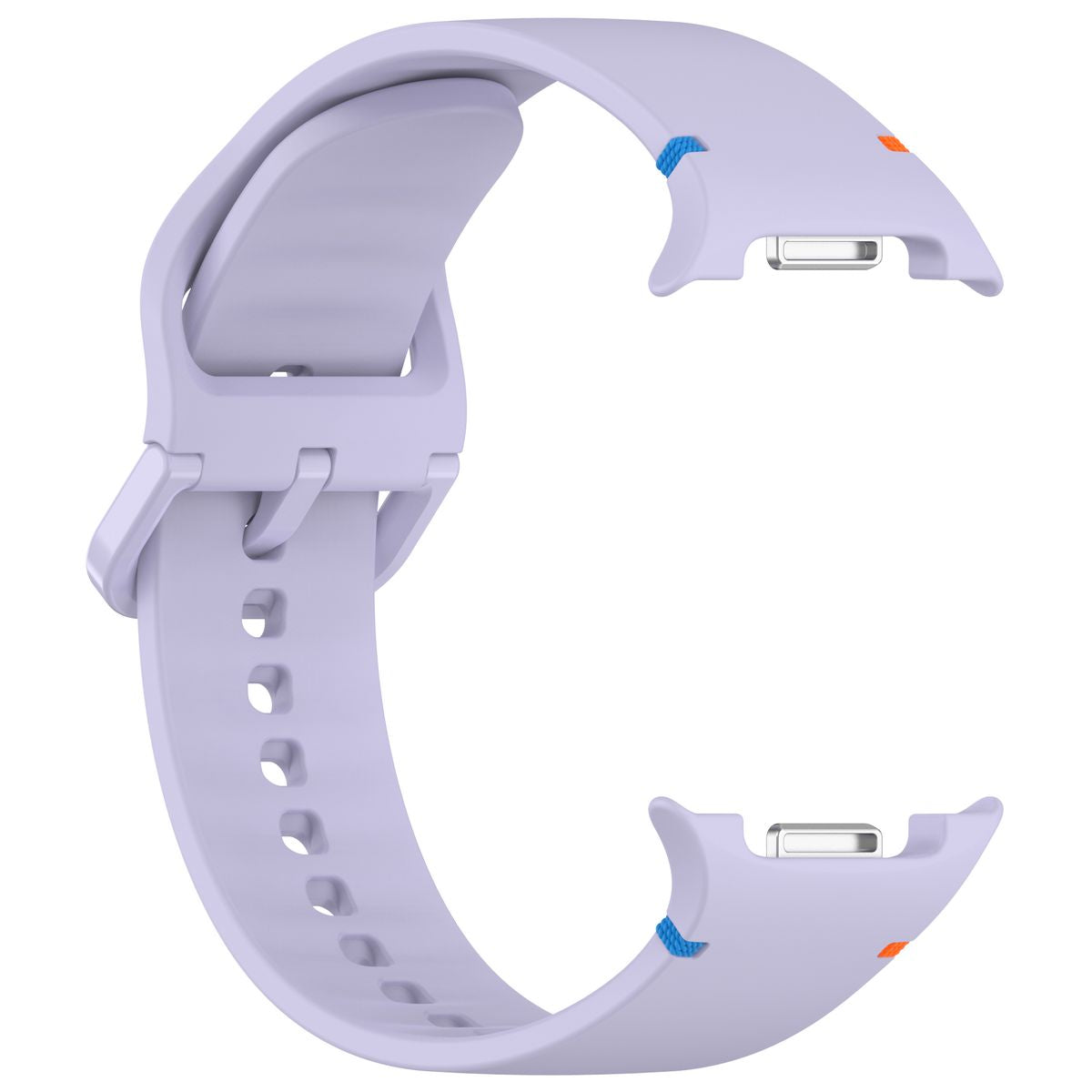 Armband für Galaxy Watch 9 40 mm / 44 mm / 8 40 mm / 44 mm / 8 Classic 46 mm, Bizon Strap Watch Silicone G, Hellviolett