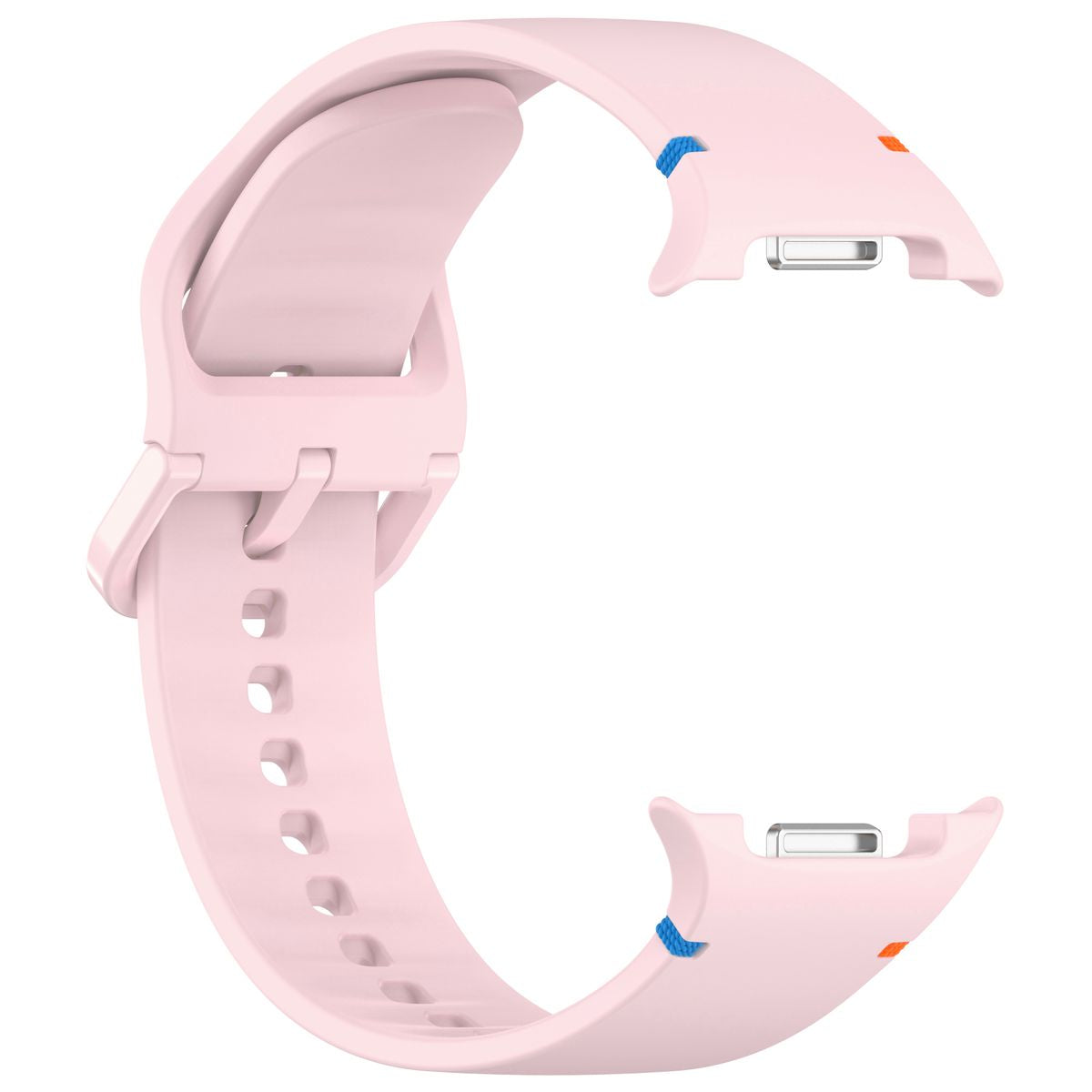 Armband für Galaxy Watch 9 40 mm / 44 mm / 8 40 mm / 44 mm / 8 Classic 46 mm, Bizon Strap Watch Silicone G, Rosa
