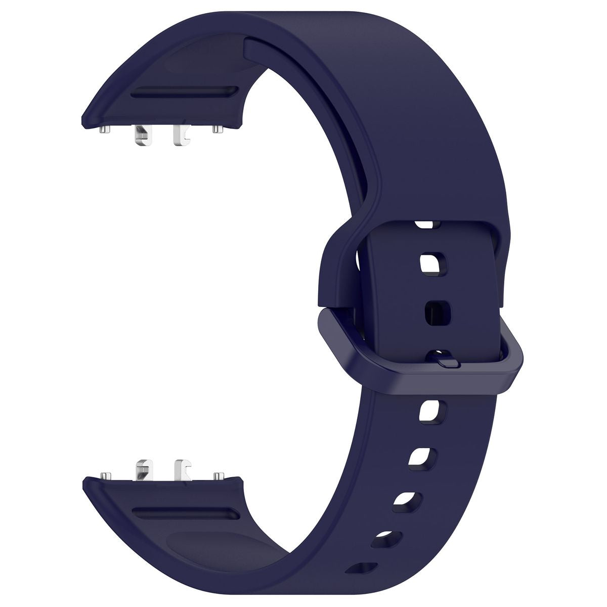 Armband für Galaxy Fit 3, Bizon Strap Watch Silicone, Dunkelblau