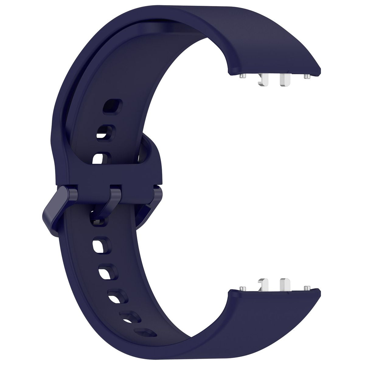 Armband für Galaxy Fit 3, Bizon Strap Watch Silicone, Dunkelblau