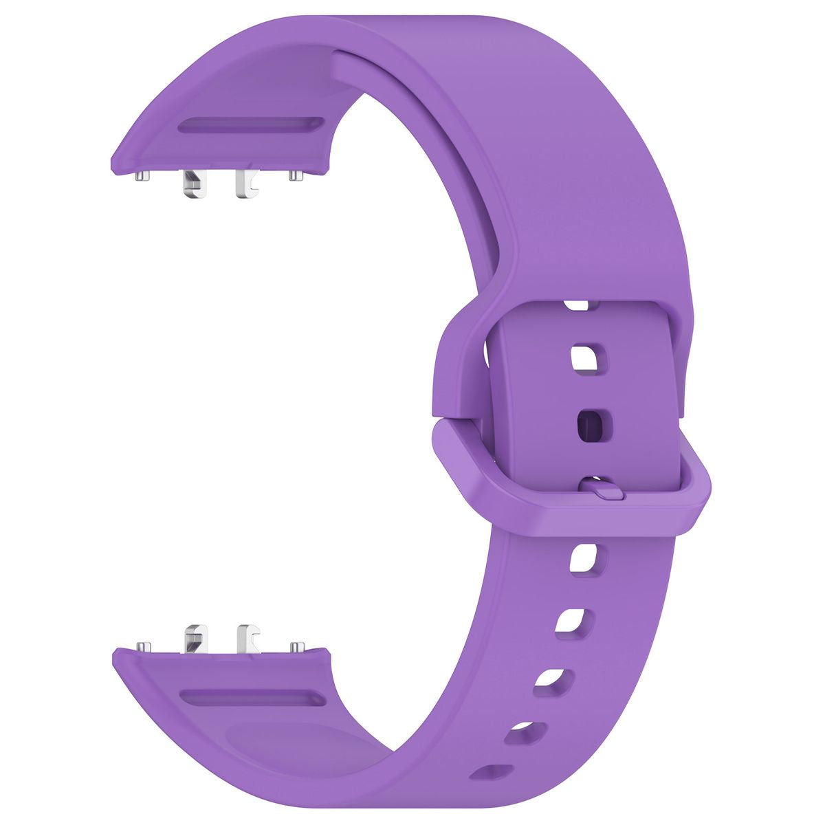 Armband für Galaxy Fit 3, Bizon Strap Watch Silicone, Violett