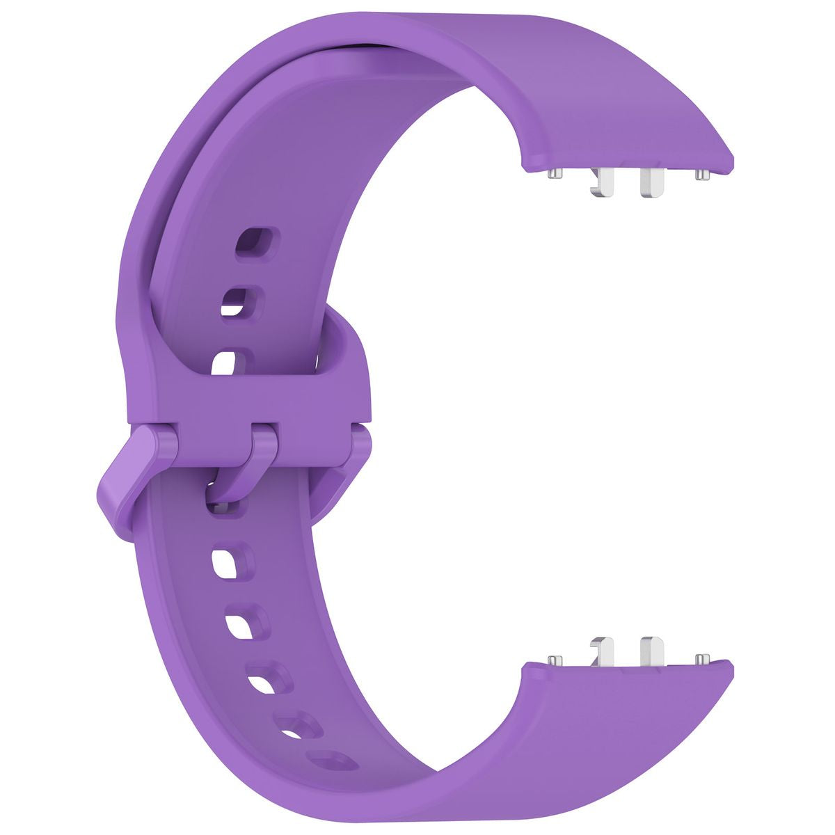 Armband für Galaxy Fit 3, Bizon Strap Watch Silicone, Violett
