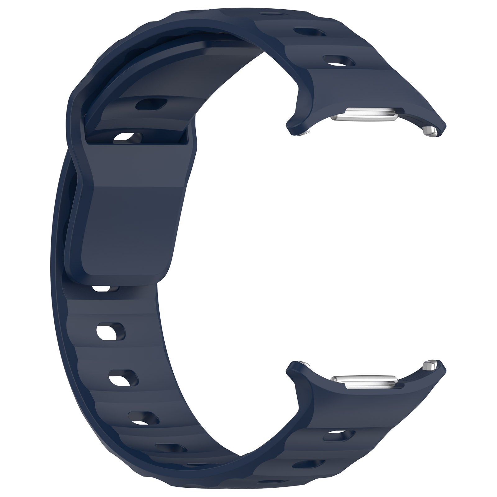 Armband für Galaxy Watch Ultra 2 / 1, Bizon Strap Watch Silicone G, Dunkelblau