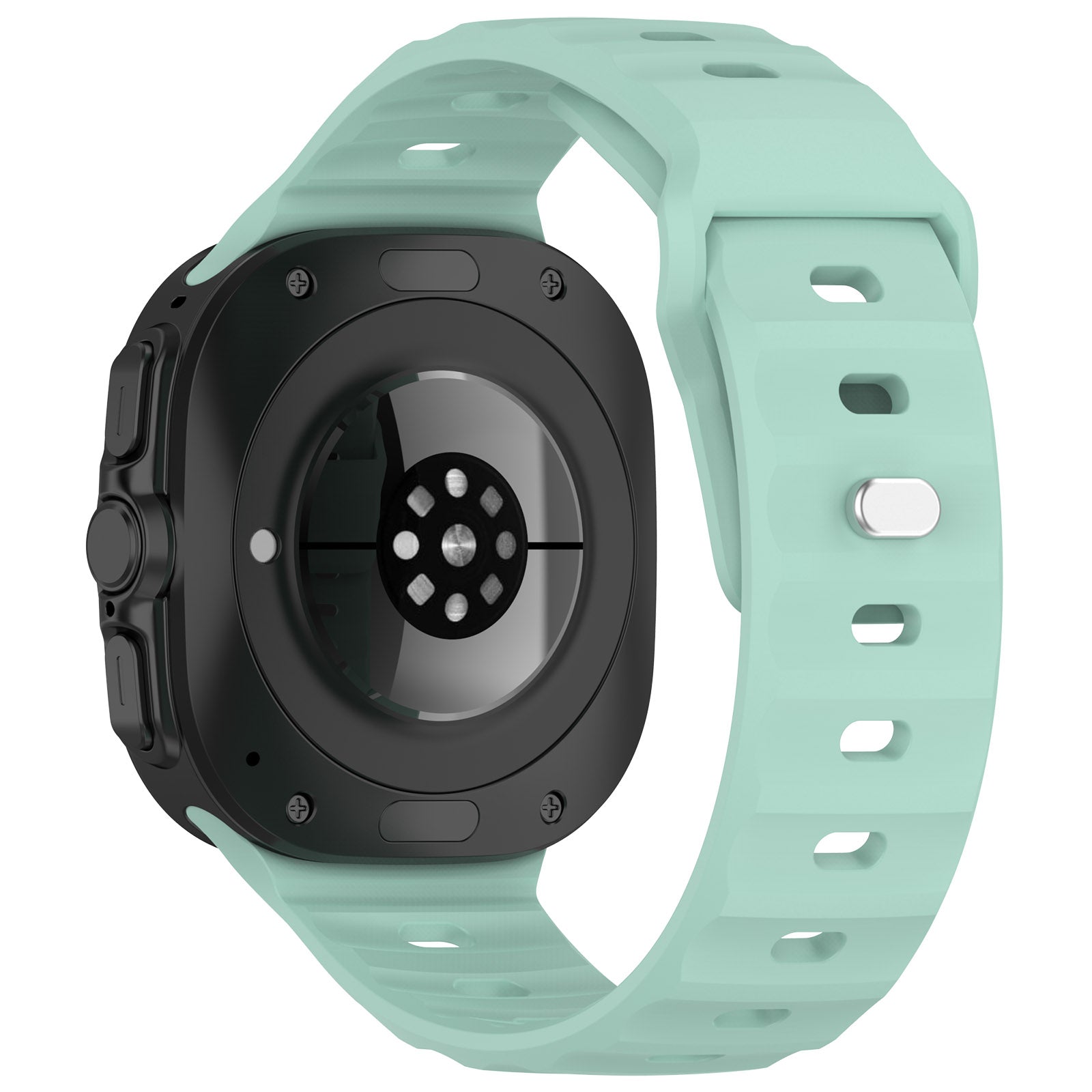 Armband für Galaxy Watch Ultra 2 / 1, Bizon Strap Watch Silicone G, Minze