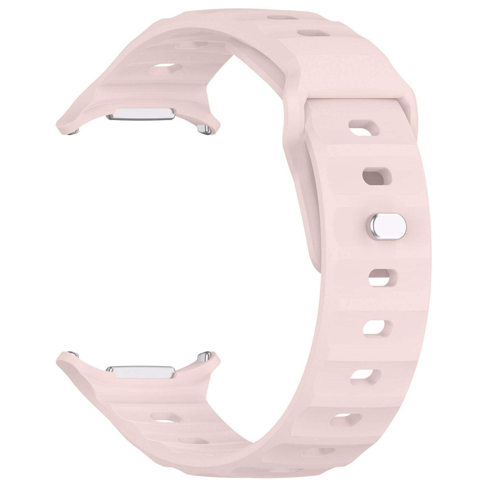 Armband für Galaxy Watch Ultra 2 / 1, Bizon Strap Watch Silicone G, Rosa