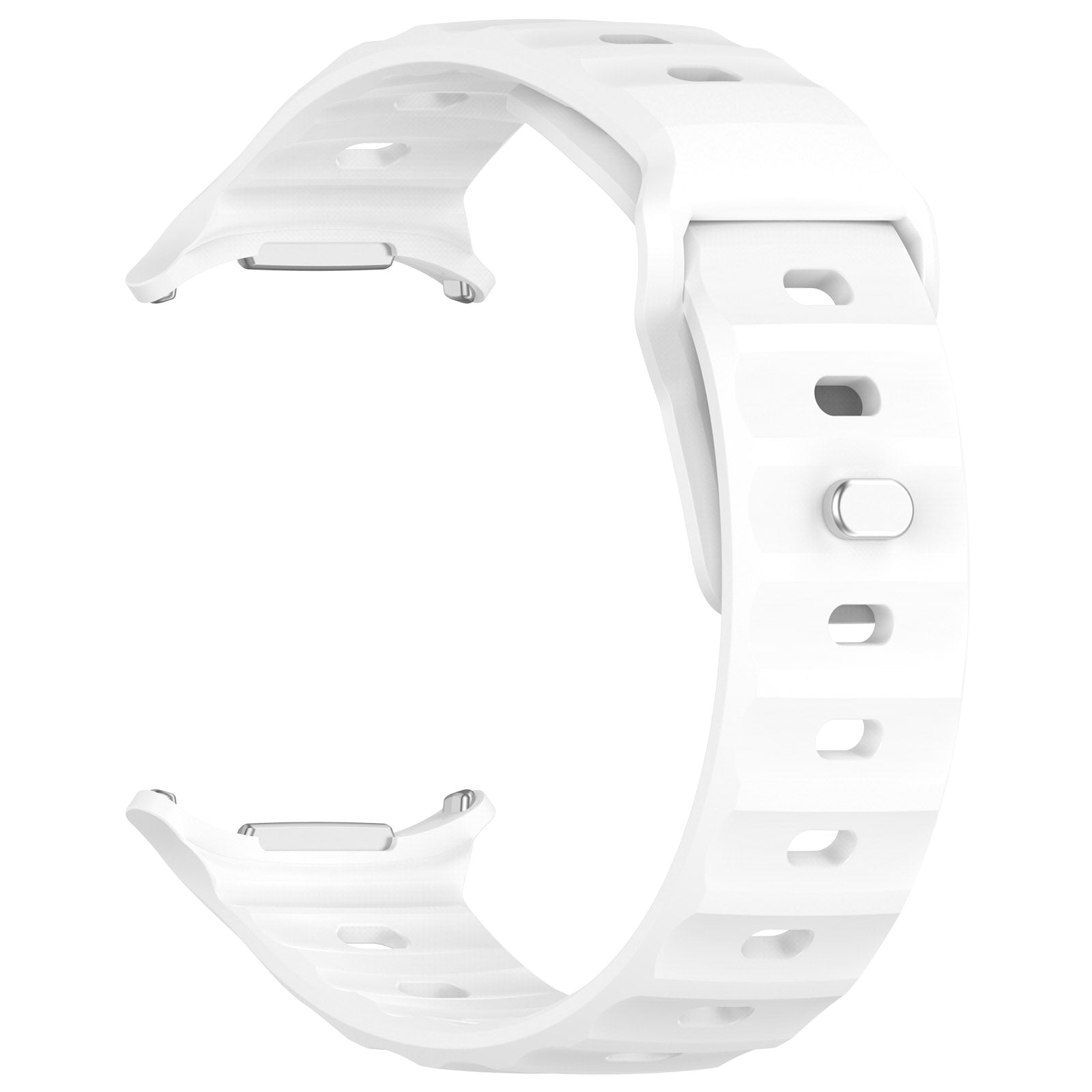Armband für Galaxy Watch Ultra 2 / 1, Bizon Strap Watch Silicone G, Weiß