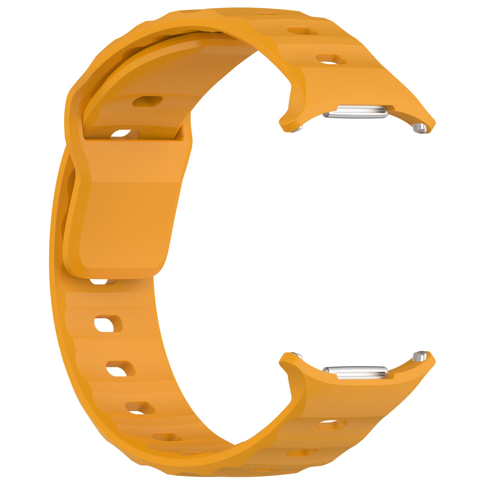 Armband für Galaxy Watch Ultra 2 / 1, Bizon Strap Watch Silicone G, Gelb
