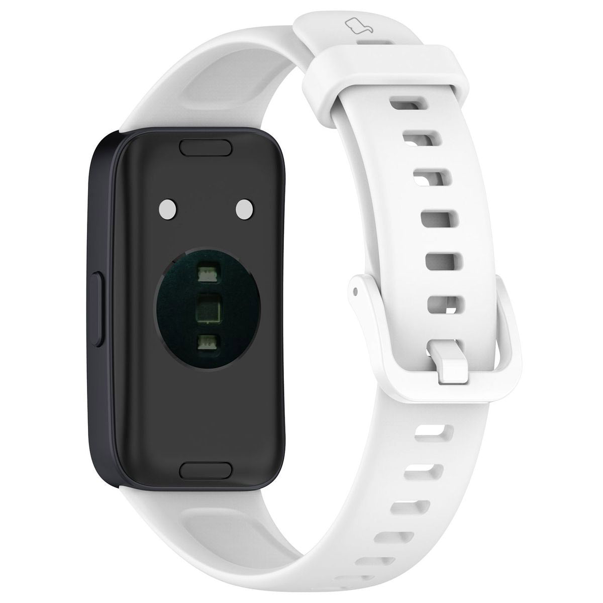 Armband für Huawei Band 9 / Band 8, Bizon Strap Watch Silicone, Weiß
