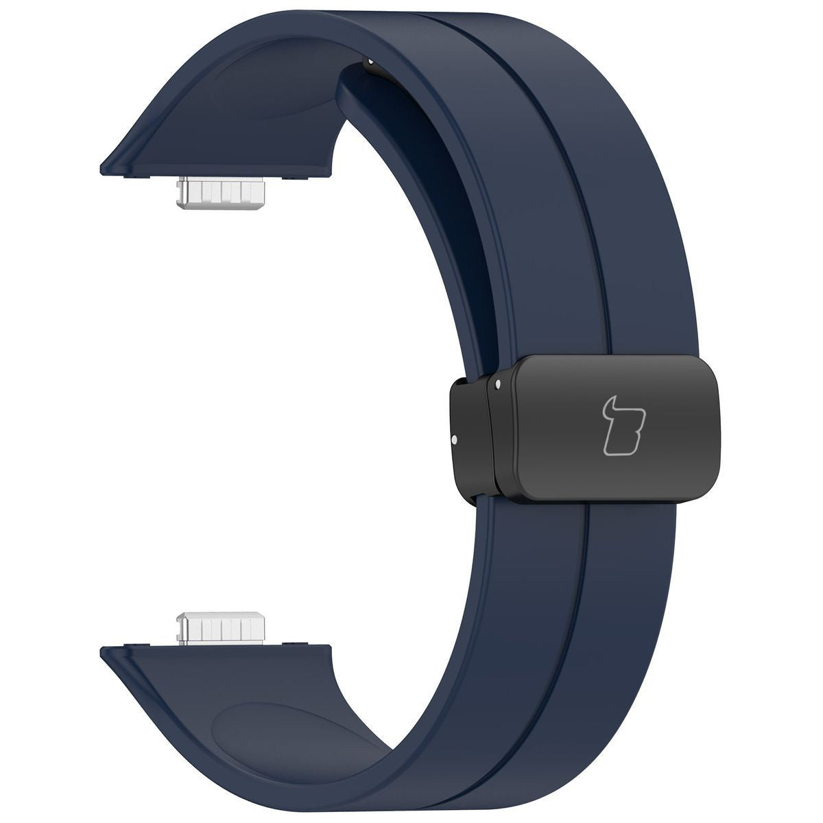 Armband für Huawei Watch Fit 4 Pro/Fit 4/Fit 3, Bizon Strap Watch Silicone L, Dunkelblau