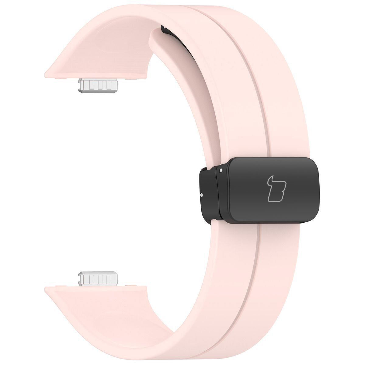 Armband für Huawei Watch Fit 4 Pro/Fit 4/Fit 3, Bizon Strap Watch Silicone L, Rosa