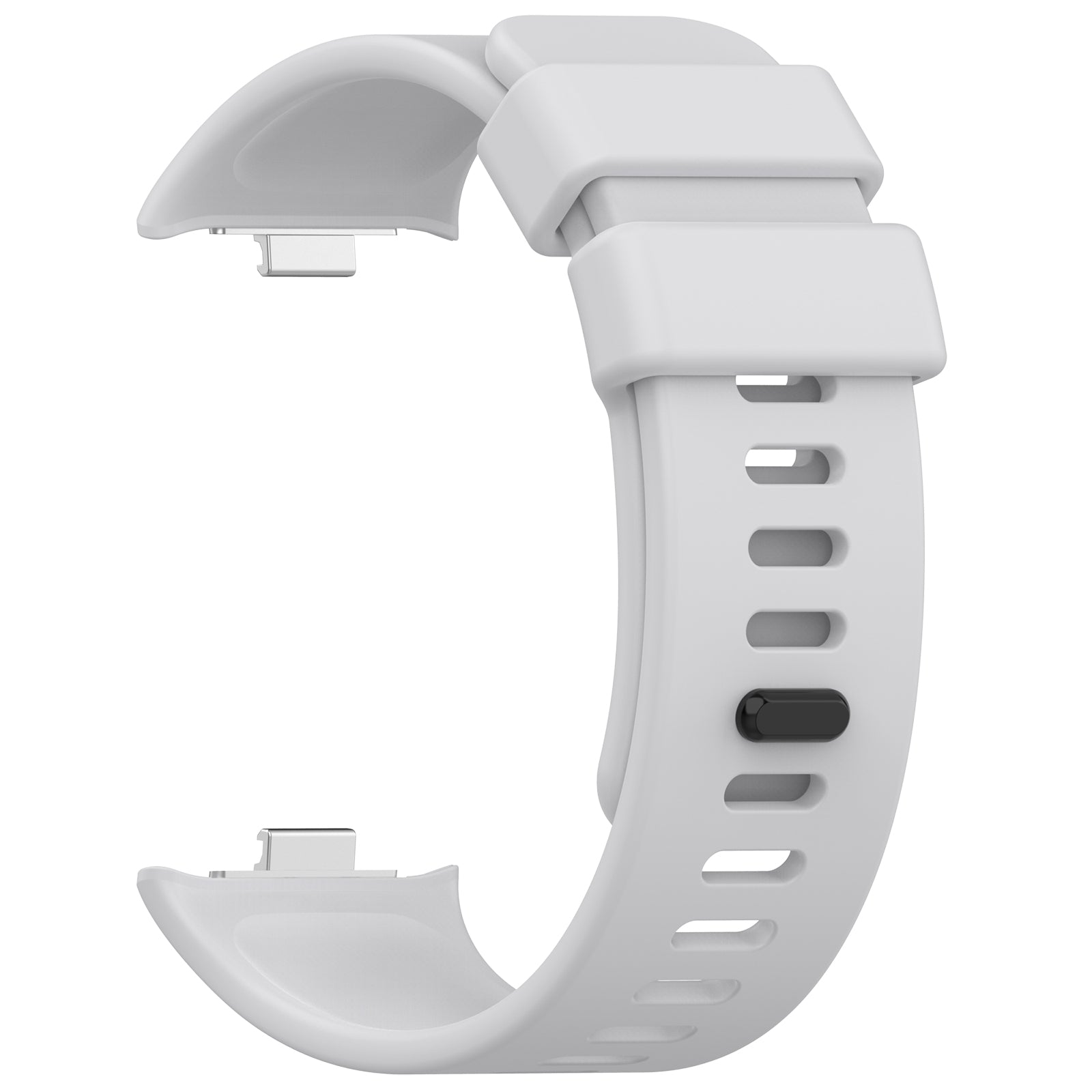 Armband für Xiaomi Redmi Watch 4/ Xiaomi Band 8 Pro, Bizon Strap Watch Silicone, Hellgrau