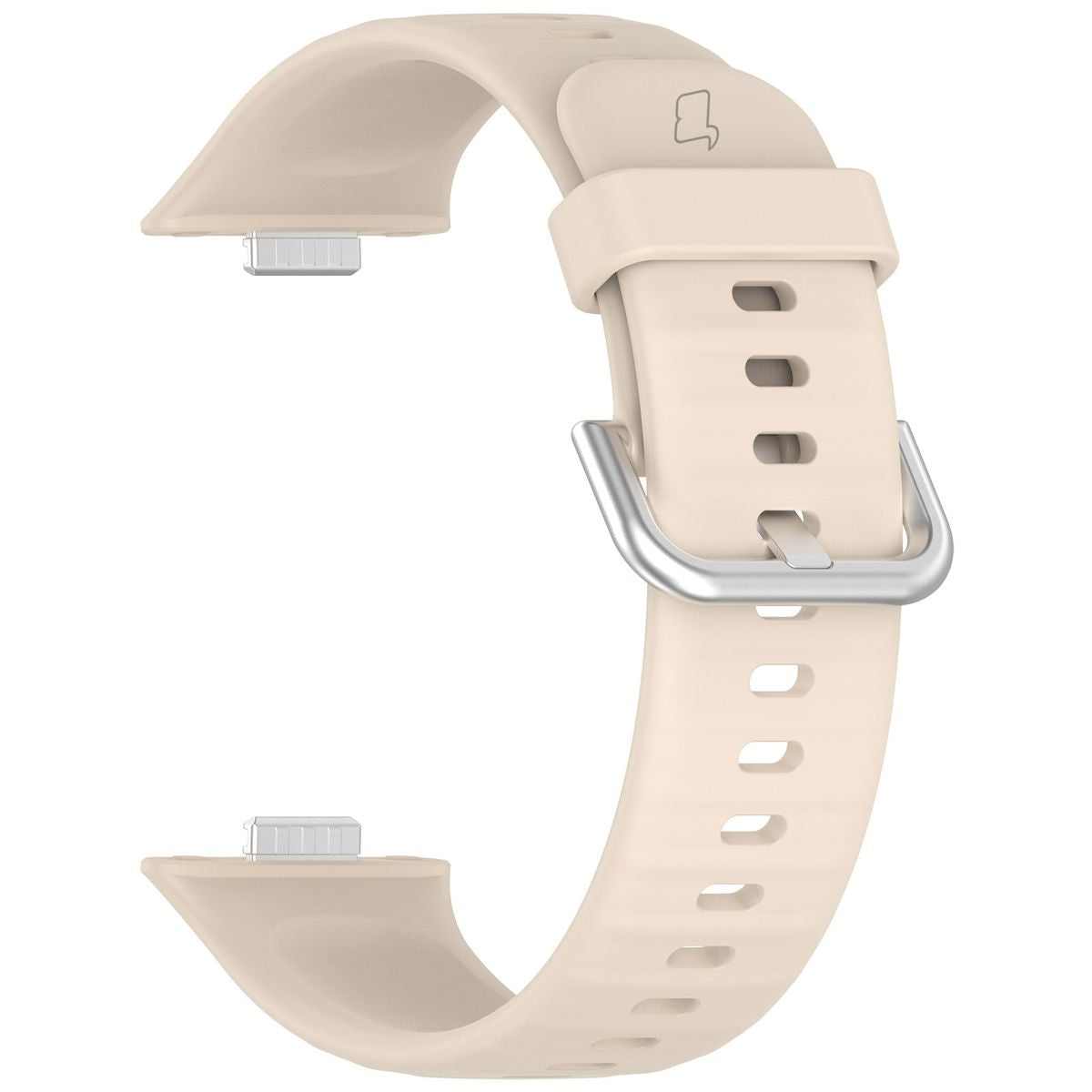 Armband für Huawei Watch Fit 4 / 4 Pro / 3, Bizon Strap Watch Silicone Pro SR, Beige