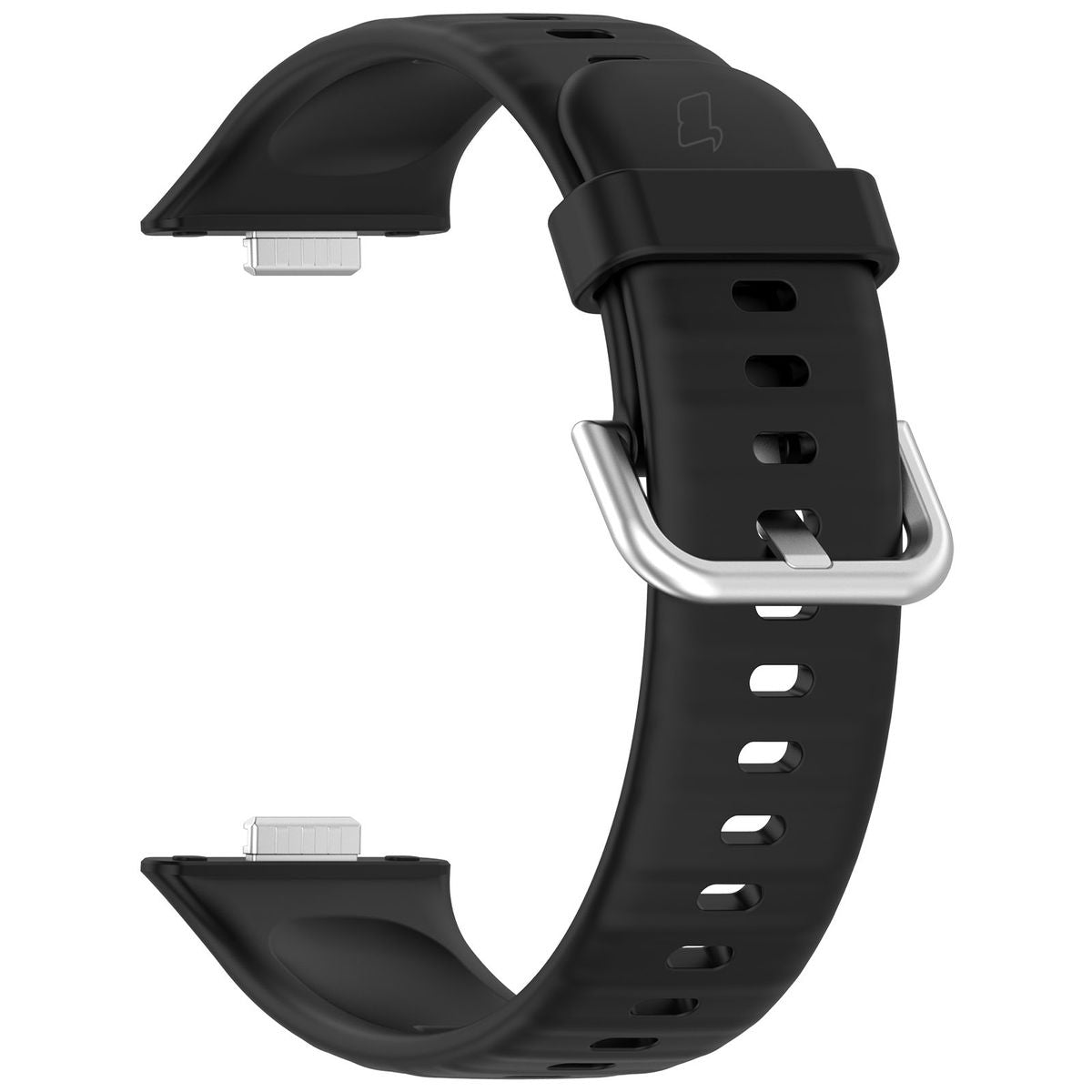 Armband für Huawei Watch Fit 4 / 4 Pro / 3, Bizon Strap Watch Silicone Pro SR, Schwarz
