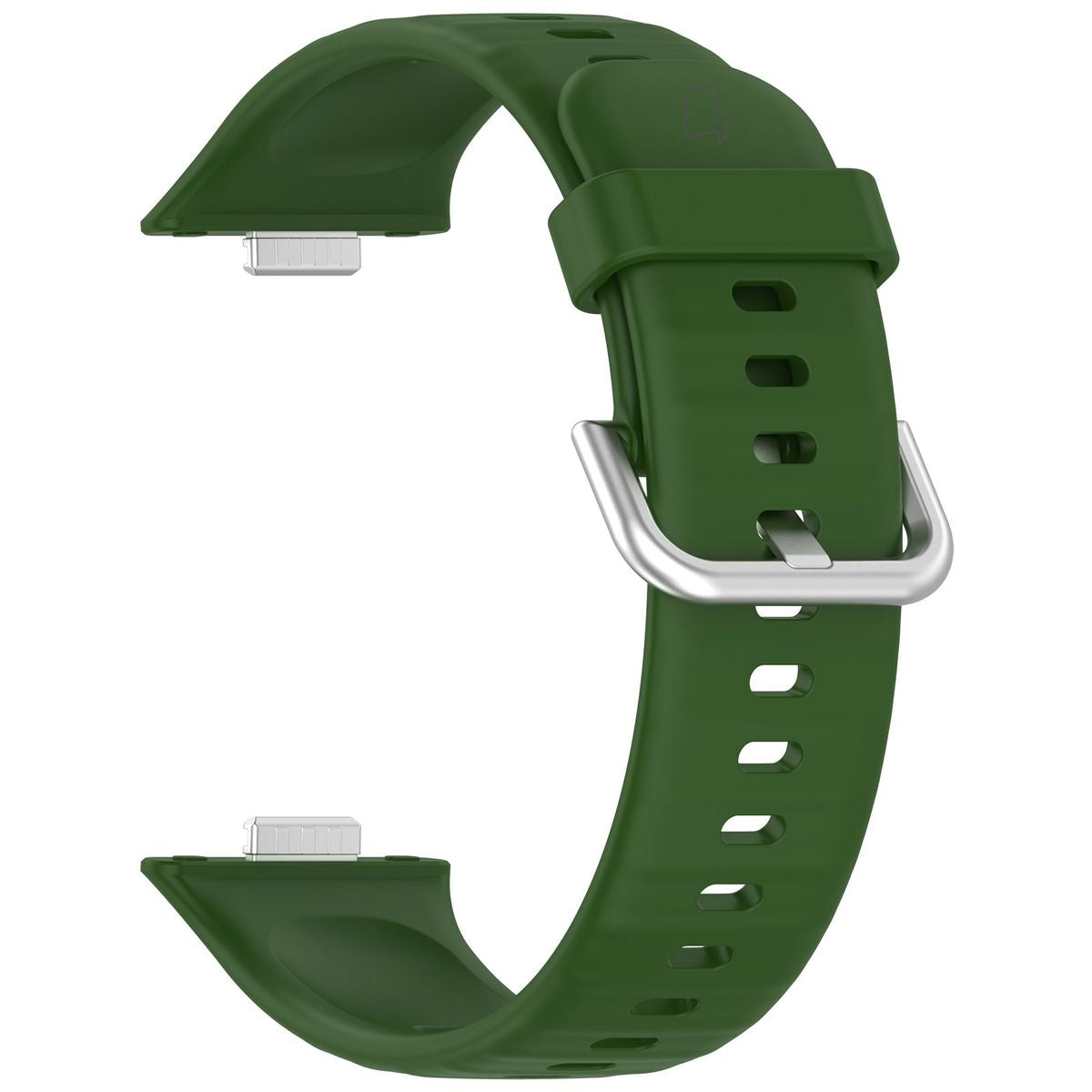 Armband für Huawei Watch Fit 4 / 4 Pro / 3, Bizon Strap Watch Silicone Pro SR, Dunkelgrün