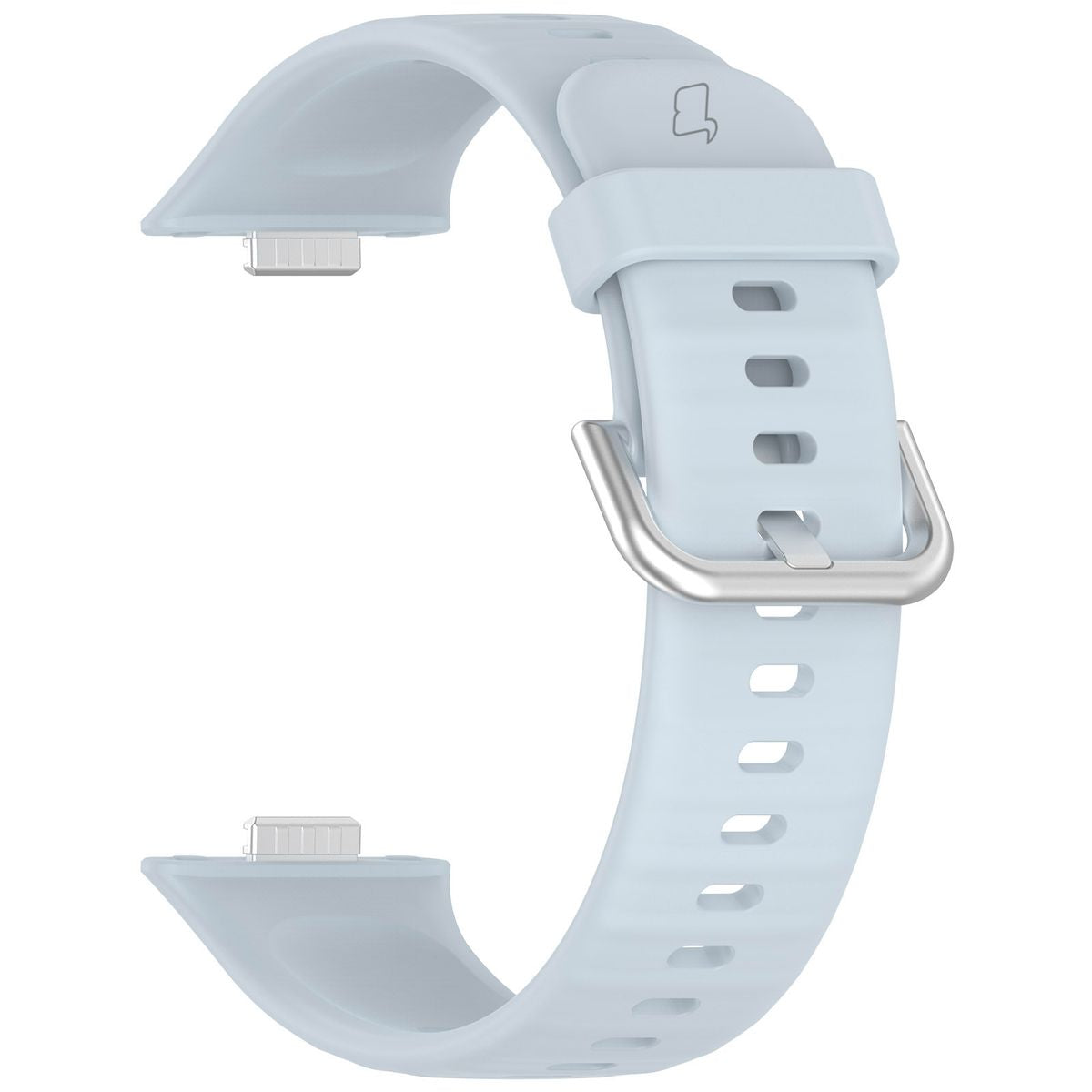 Armband für Huawei Watch Fit 4 / 4 Pro / 3, Bizon Strap Watch Silicone Pro SR, Hellblau