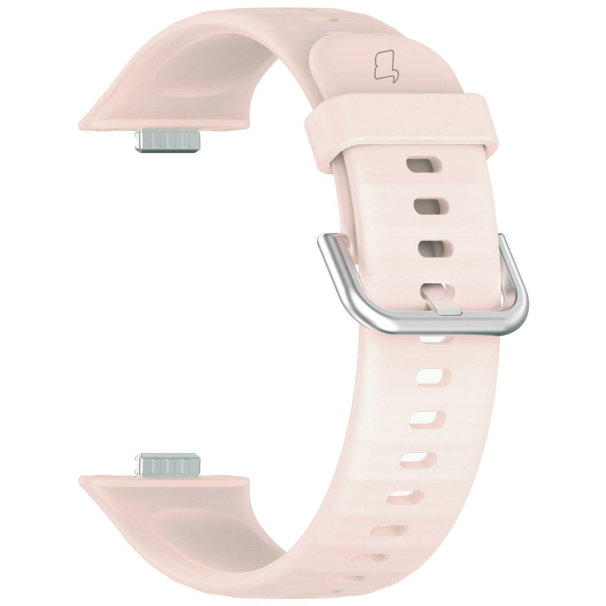 Armband für Huawei Watch Fit 4 / 4 Pro / 3, Bizon Strap Watch Silicone Pro SR, Hellrosa
