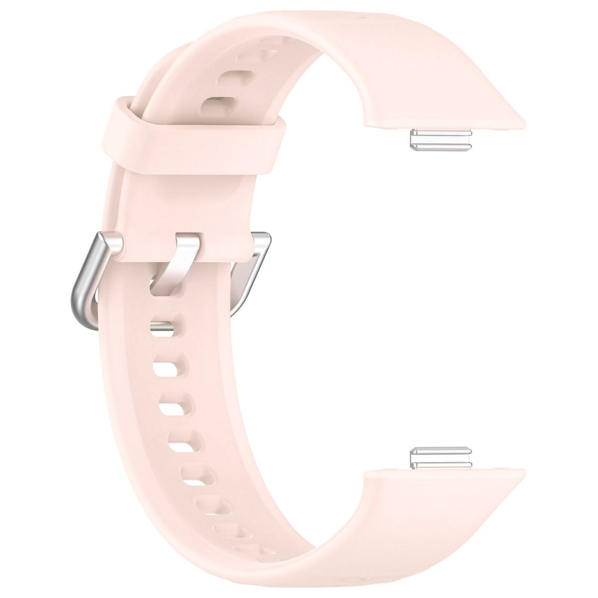 Armband für Huawei Watch Fit 4 / 4 Pro / 3, Bizon Strap Watch Silicone Pro SR, Hellrosa