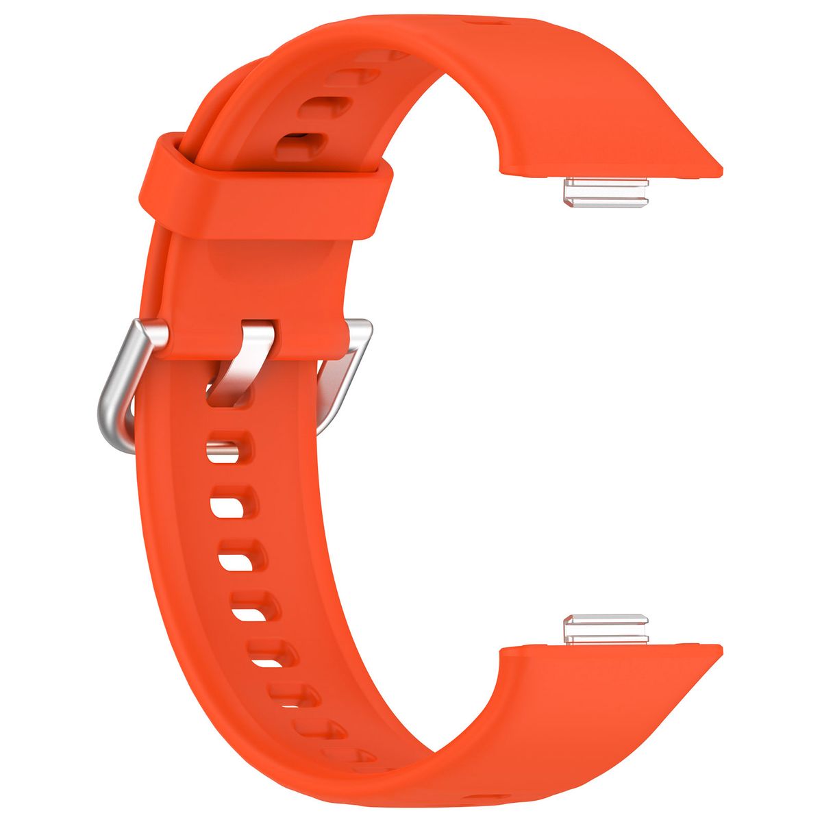 Armband für Huawei Watch Fit 4 / 4 Pro / 3, Bizon Strap Watch Silicone Pro SR, Orange